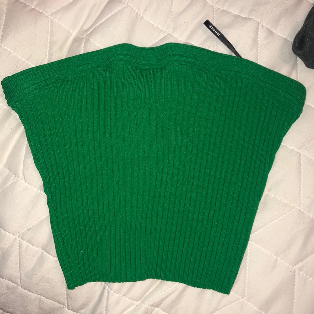 Green tube top
